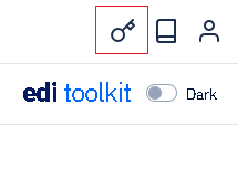 Key button in EdiNation