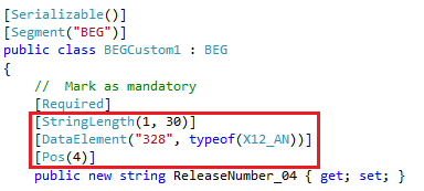 How to modify EDI templates