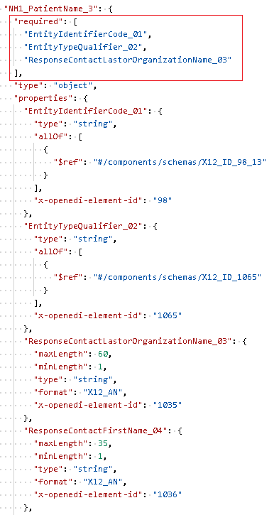 edi usage segment